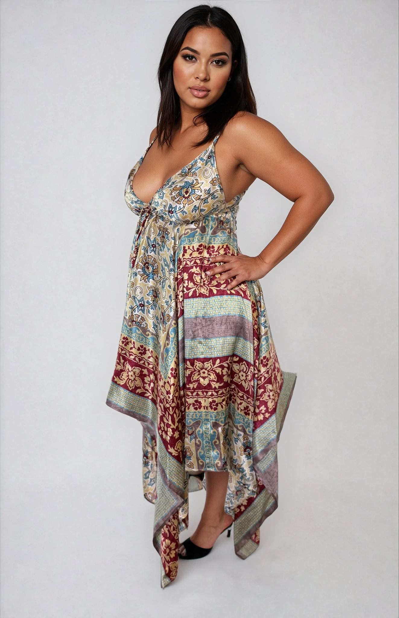 GAIA The Butterfly Silk Dress