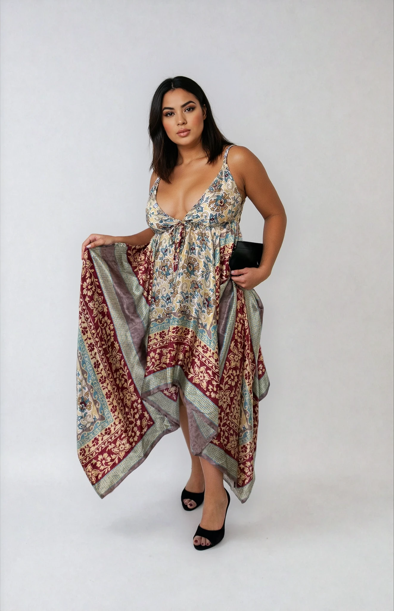 GAIA The Butterfly Silk Dress